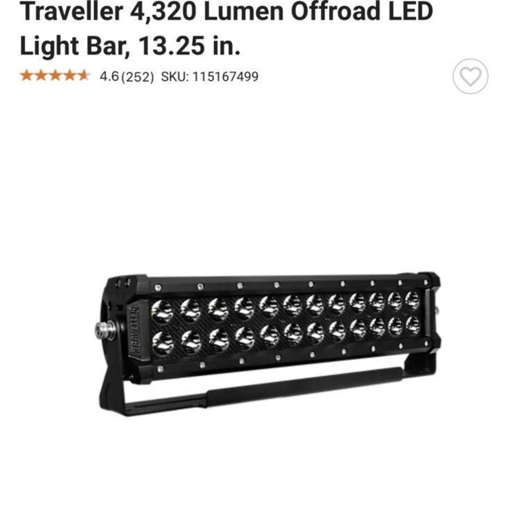 TRAVELLERS LED light bar